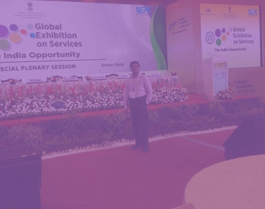 Participated – Global Exhibition on Services 2017